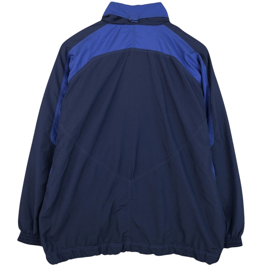 90s-00'S Nike Windbreaker, Men's XL polyester navy blue type Vintage Second Hand