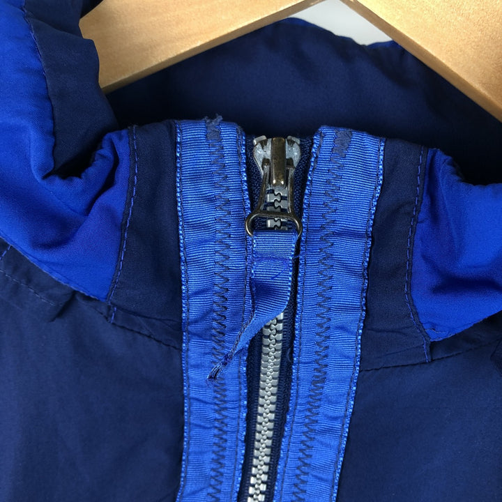 90s-00'S Nike Windbreaker, Men's XL polyester navy blue type Vintage Second Hand
