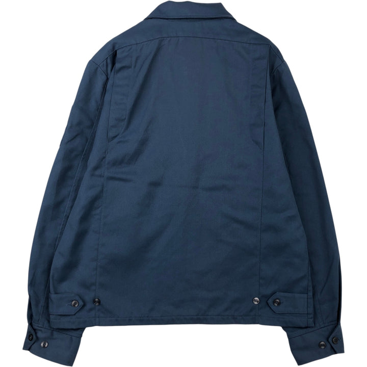 Vintage 80s-90'S Riverside Flexbac Work Jacket, Made in USA, Men's XL polyester navy blue type Vintage Second Hand