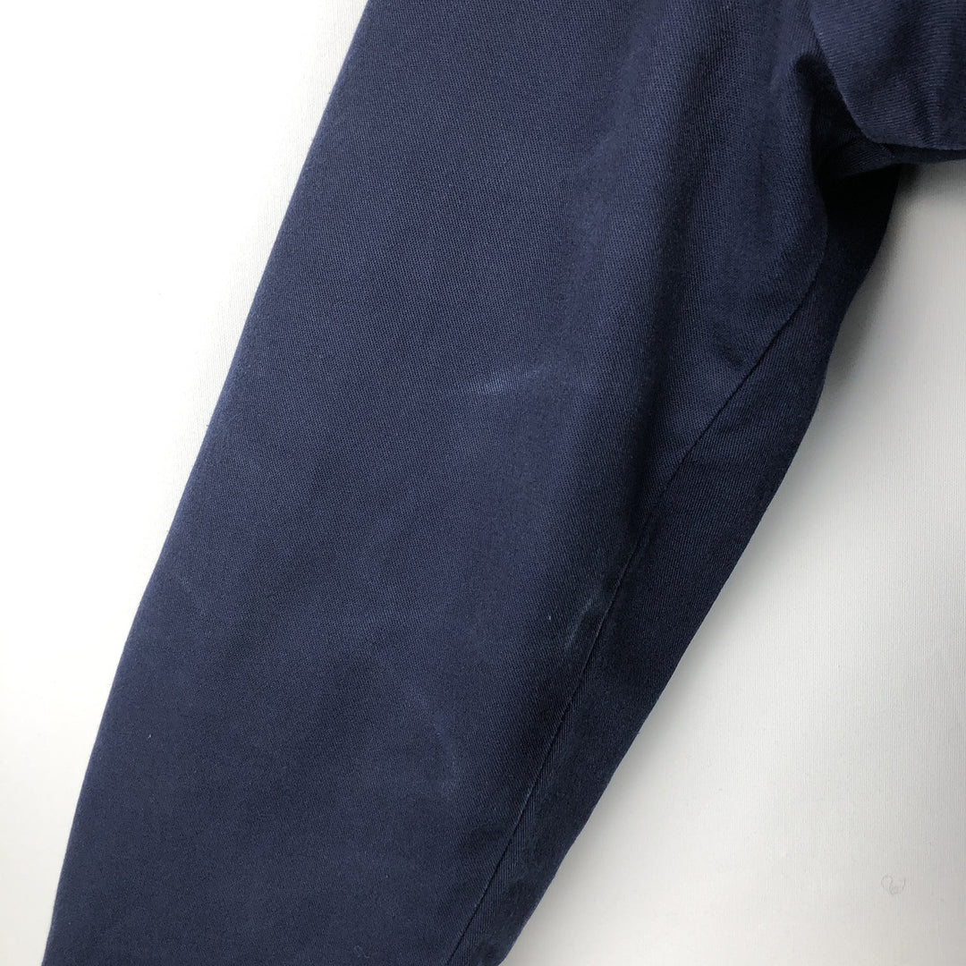 Vintage padded work jacket, made in the USA, size L, men's Nylon navy blue type Vintage Second Hand