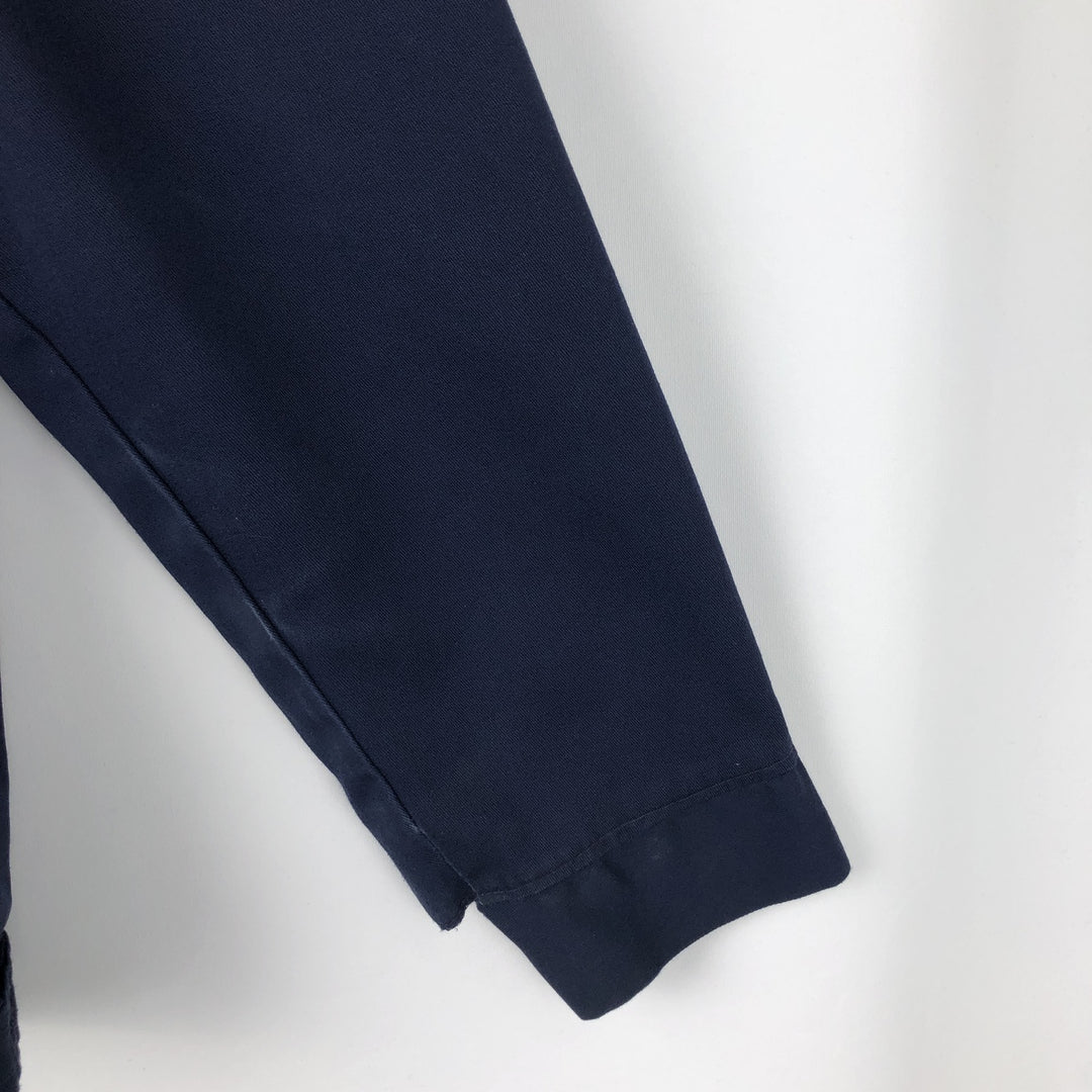 Vintage padded work jacket, made in the USA, size L, men's Nylon navy blue type Vintage Second Hand