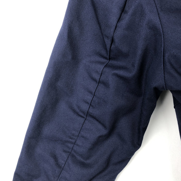 Vintage padded work jacket, made in the USA, size L, men's Nylon navy blue type Vintage Second Hand