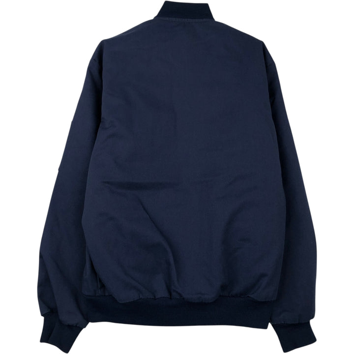 Vintage 70s-80'S UNITOG padded work jacket, made in the USA, size S, men's polyester navy blue type Vintage Second Hand