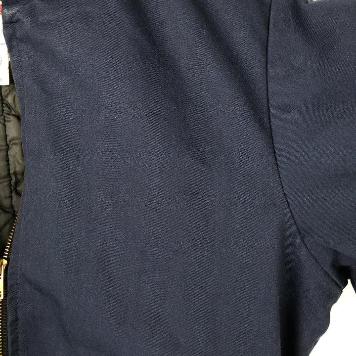 Vintage 70s-80'S UNITOG padded work jacket, made in the USA, size S, men's polyester navy blue type Vintage Second Hand