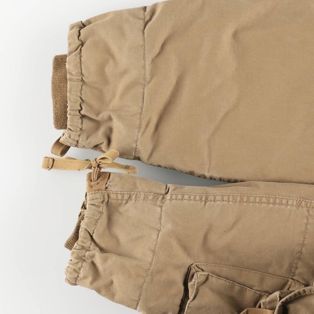 2000'S GAP padded hooded military jacket, men's size M unclear brown type Vintage Second Hand