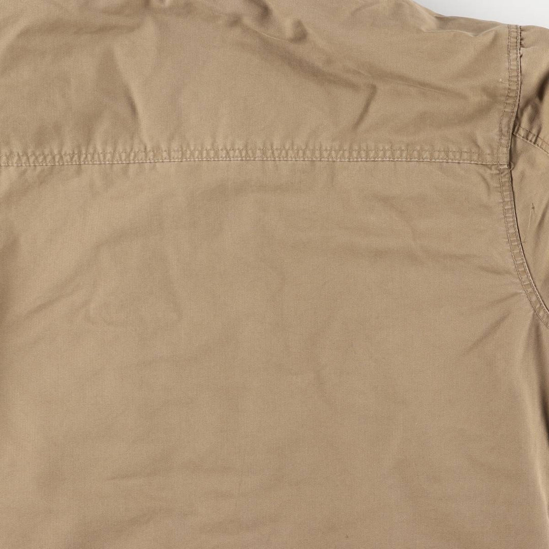 2000'S GAP padded hooded military jacket, men's size M unclear brown type Vintage Second Hand
