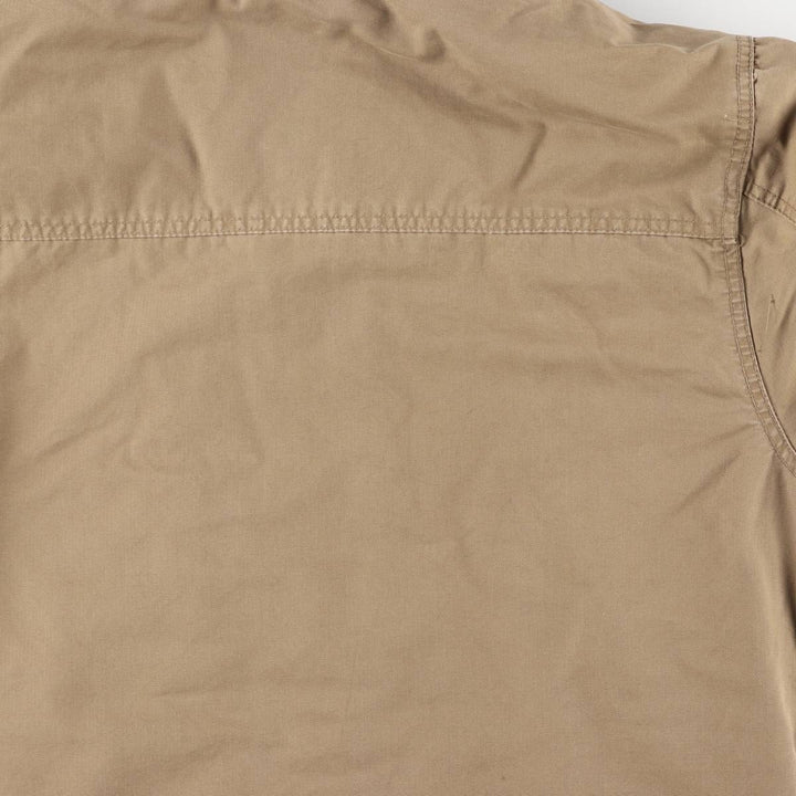 2000'S GAP padded hooded military jacket, men's size M unclear brown type Vintage Second Hand