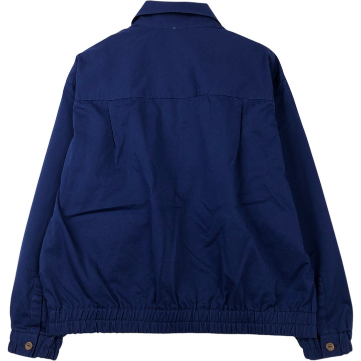 Vintage work jacket, made in the USA, size L, men's size cotton navy blue type Vintage Second Hand