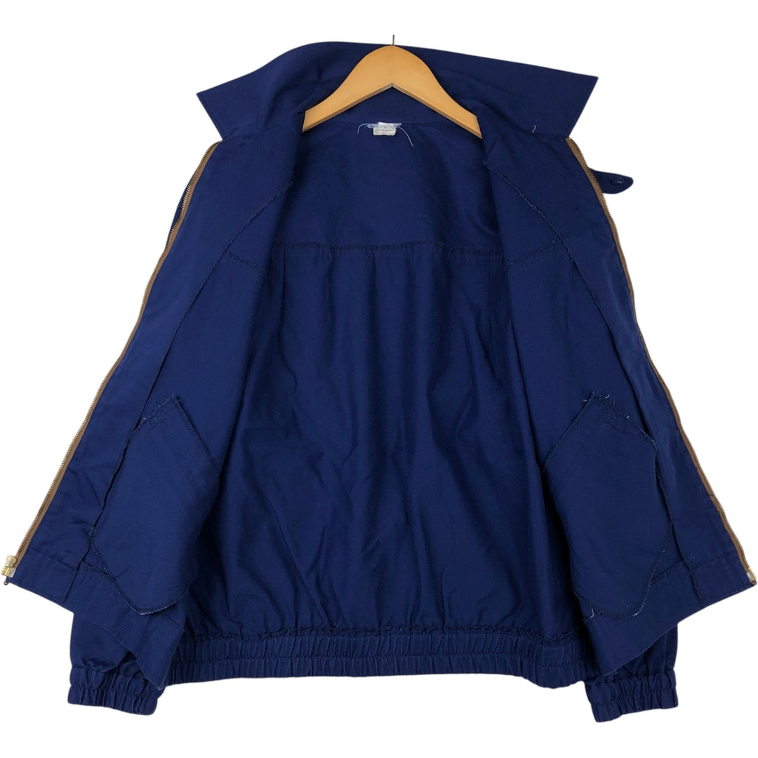 Vintage work jacket, made in the USA, size L, men's size cotton navy blue type Vintage Second Hand