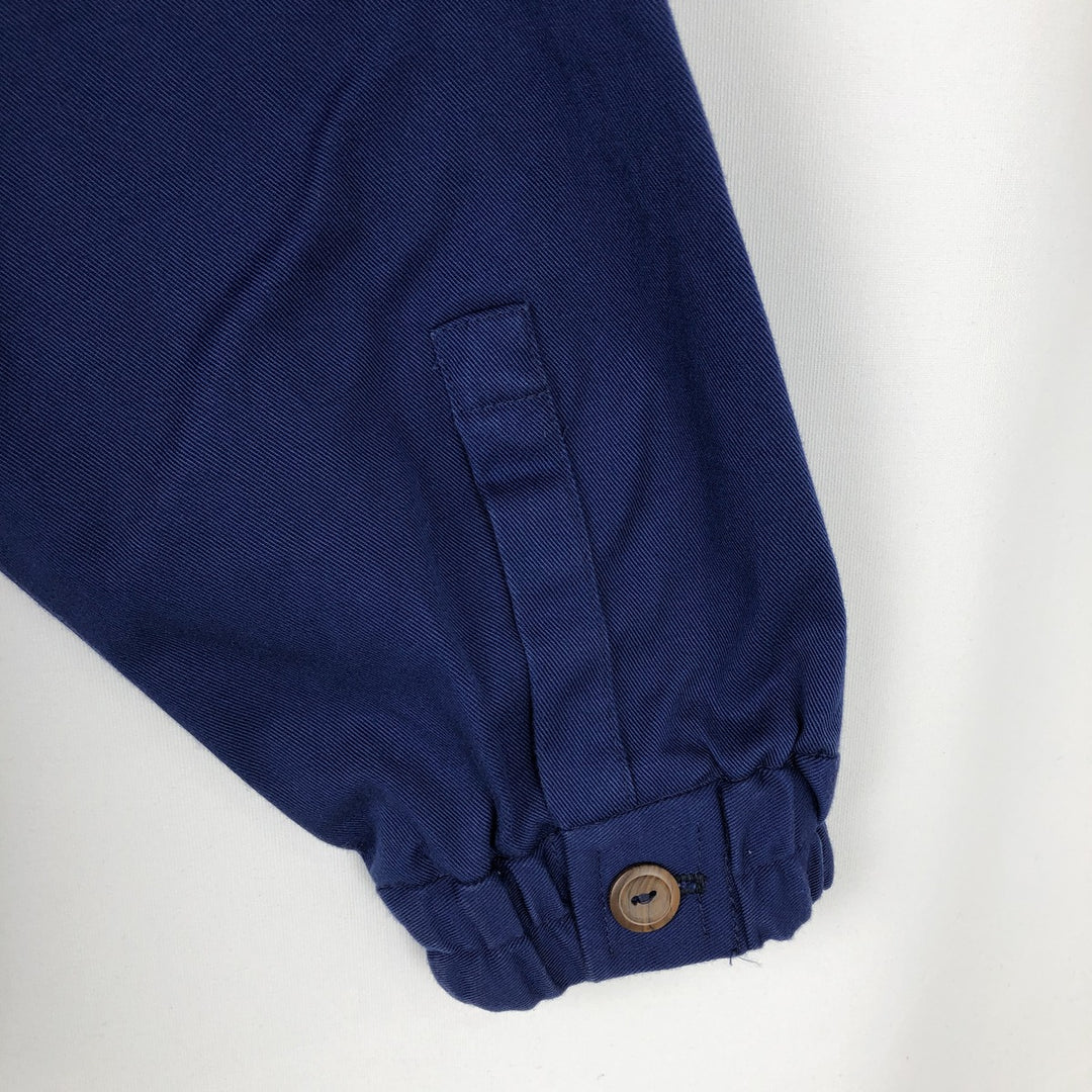 Vintage work jacket, made in the USA, size L, men's size cotton navy blue type Vintage Second Hand