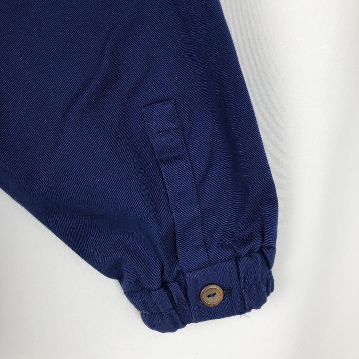 Vintage work jacket, made in the USA, size L, men's size cotton navy blue type Vintage Second Hand