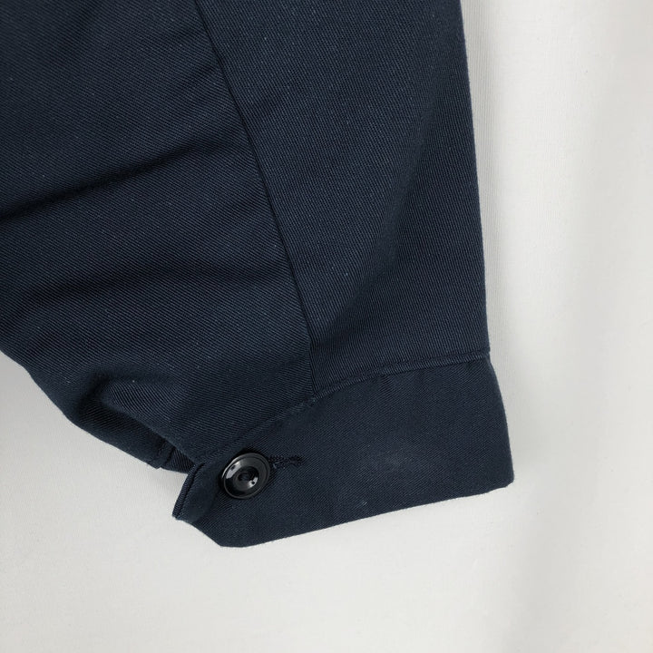 90'S Red Cap Padded Work Jacket, Made in USA, Men's Size Medium, Vintage polyester navy blue type Vintage Second Hand