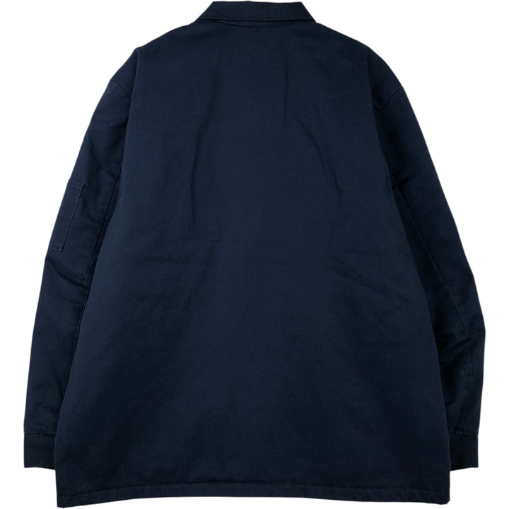 90'S Red Kap Work Jacket, Made in USA, Men's XL, Vintage polyester navy blue type Vintage Second Hand