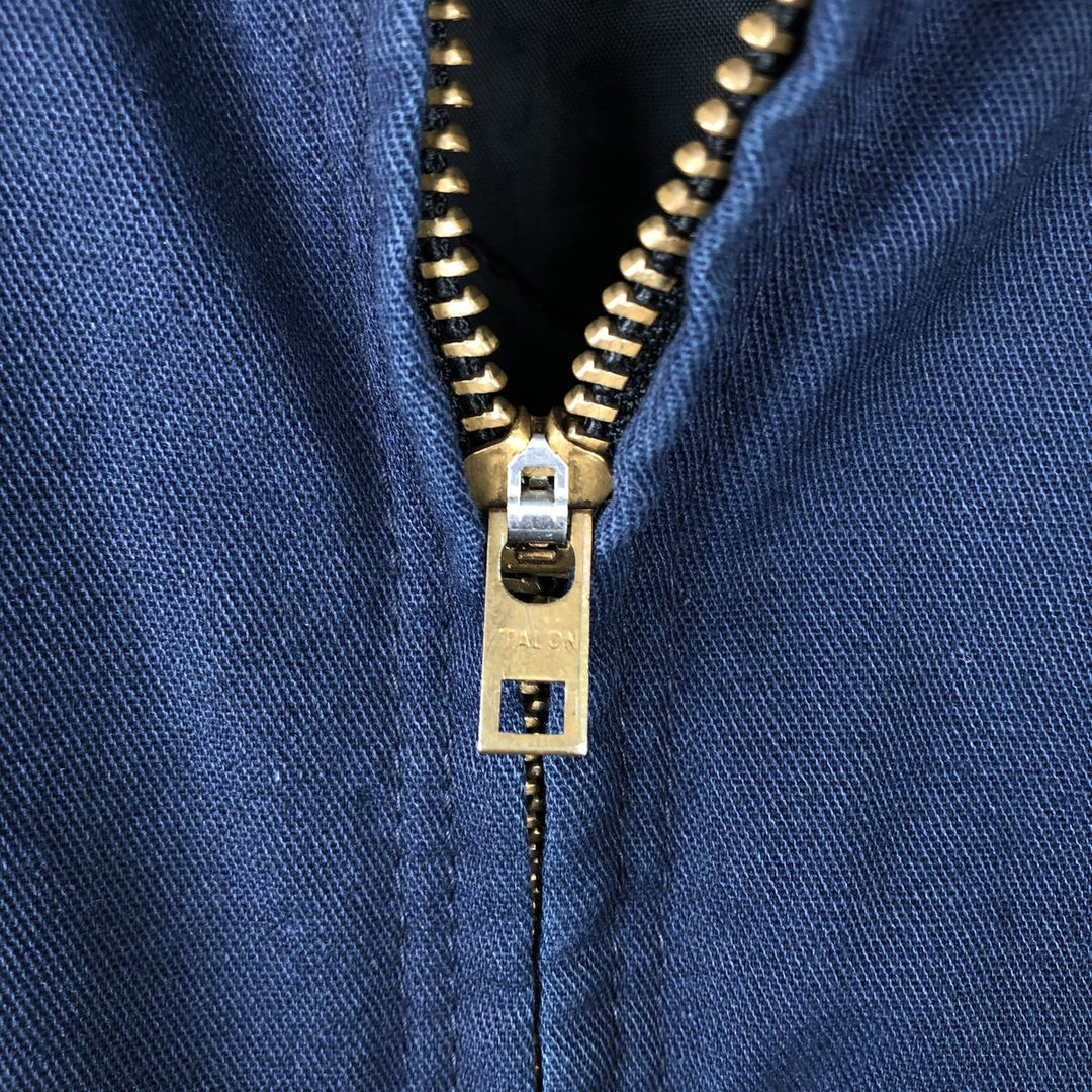 90'S Red Kap Work Jacket, Made in USA, Men's XL, Vintage polyester navy blue type Vintage Second Hand