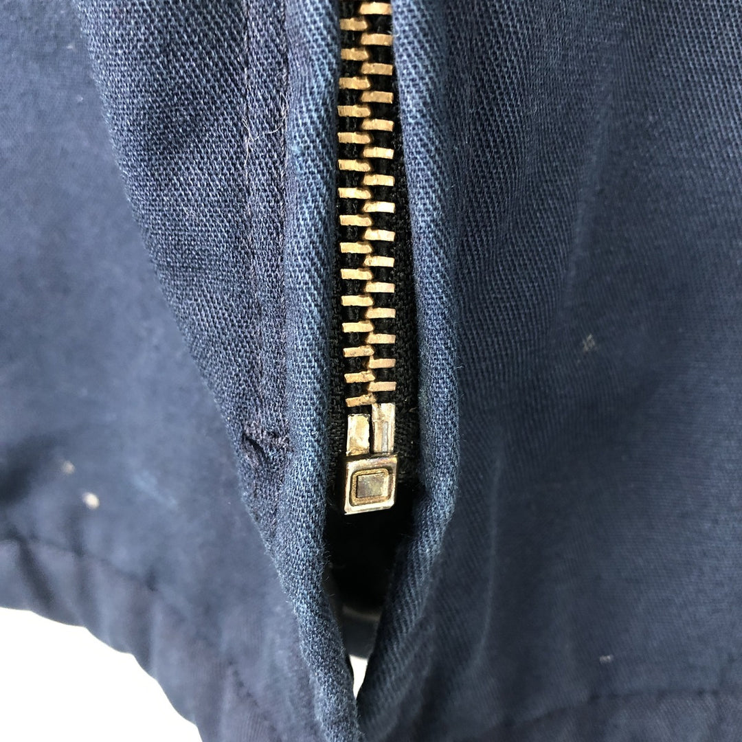 90'S Red Kap Work Jacket, Made in USA, Men's XL, Vintage polyester navy blue type Vintage Second Hand