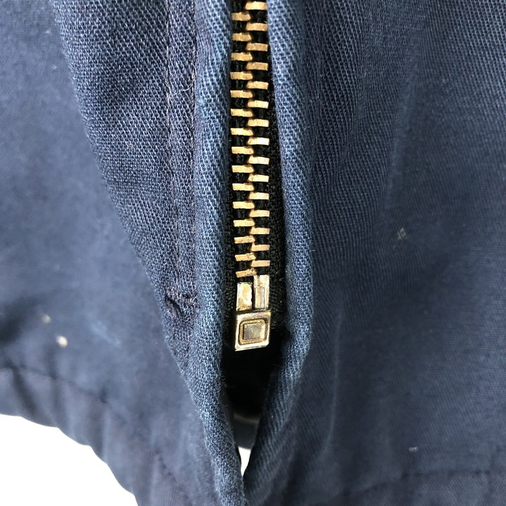 90'S Red Kap Work Jacket, Made in USA, Men's XL, Vintage polyester navy blue type Vintage Second Hand