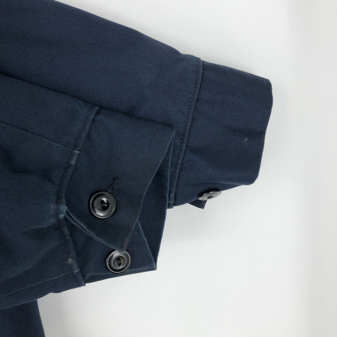 90'S Red Kap Work Jacket, Made in USA, Men's XL, Vintage polyester navy blue type Vintage Second Hand