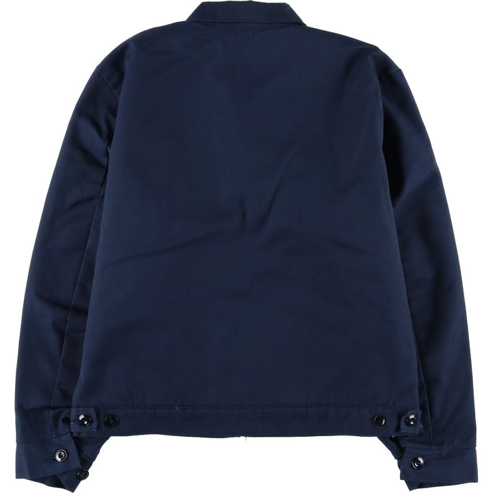 90'S Red Kap Work Jacket, Made in USA, Men's Size M polyester navy blue type Vintage Second Hand