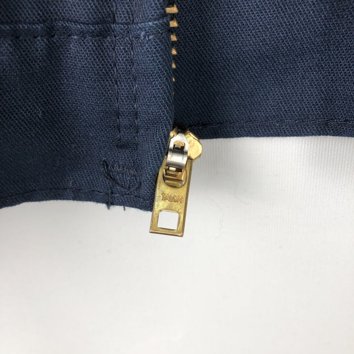 90'S Red Kap padded work jacket, made in the USA, men's size L, vintage polyester navy blue type Vintage Second Hand