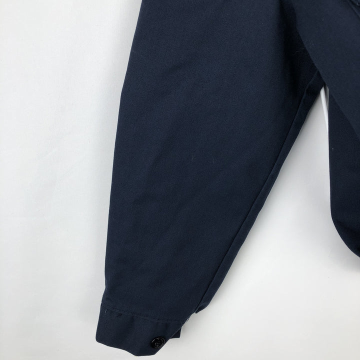 90'S Red Kap padded work jacket, made in the USA, men's size L, vintage polyester navy blue type Vintage Second Hand