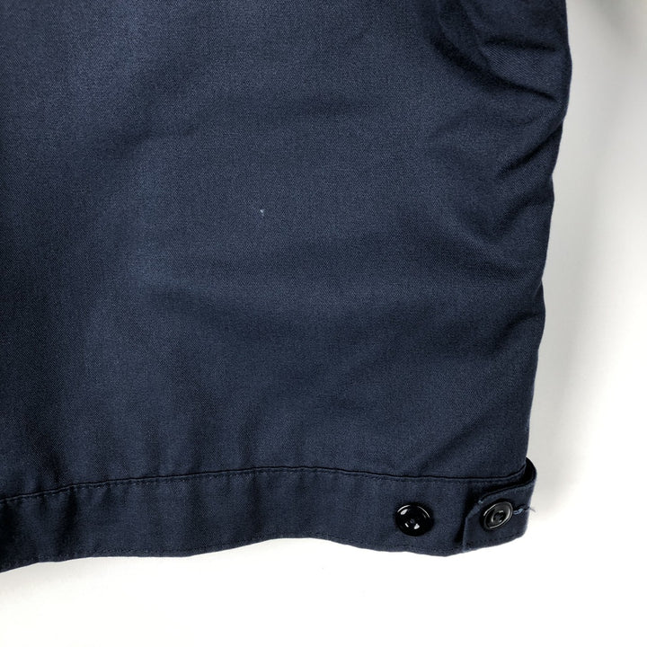 90'S Red Kap padded work jacket, made in the USA, men's size L, vintage polyester navy blue type Vintage Second Hand
