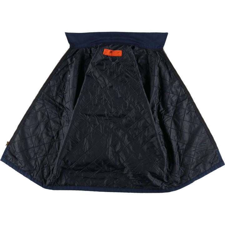 Vintage 1990'S Red Kap work jacket, made in the USA, size M, men's polyester navy blue type Vintage Second Hand