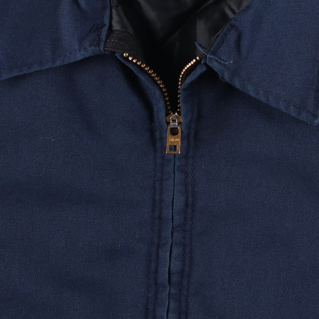 Vintage 1990'S Red Kap work jacket, made in the USA, size M, men's polyester navy blue type Vintage Second Hand