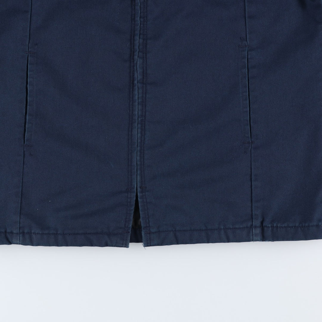 Vintage 1990'S Red Kap work jacket, made in the USA, size M, men's polyester navy blue type Vintage Second Hand