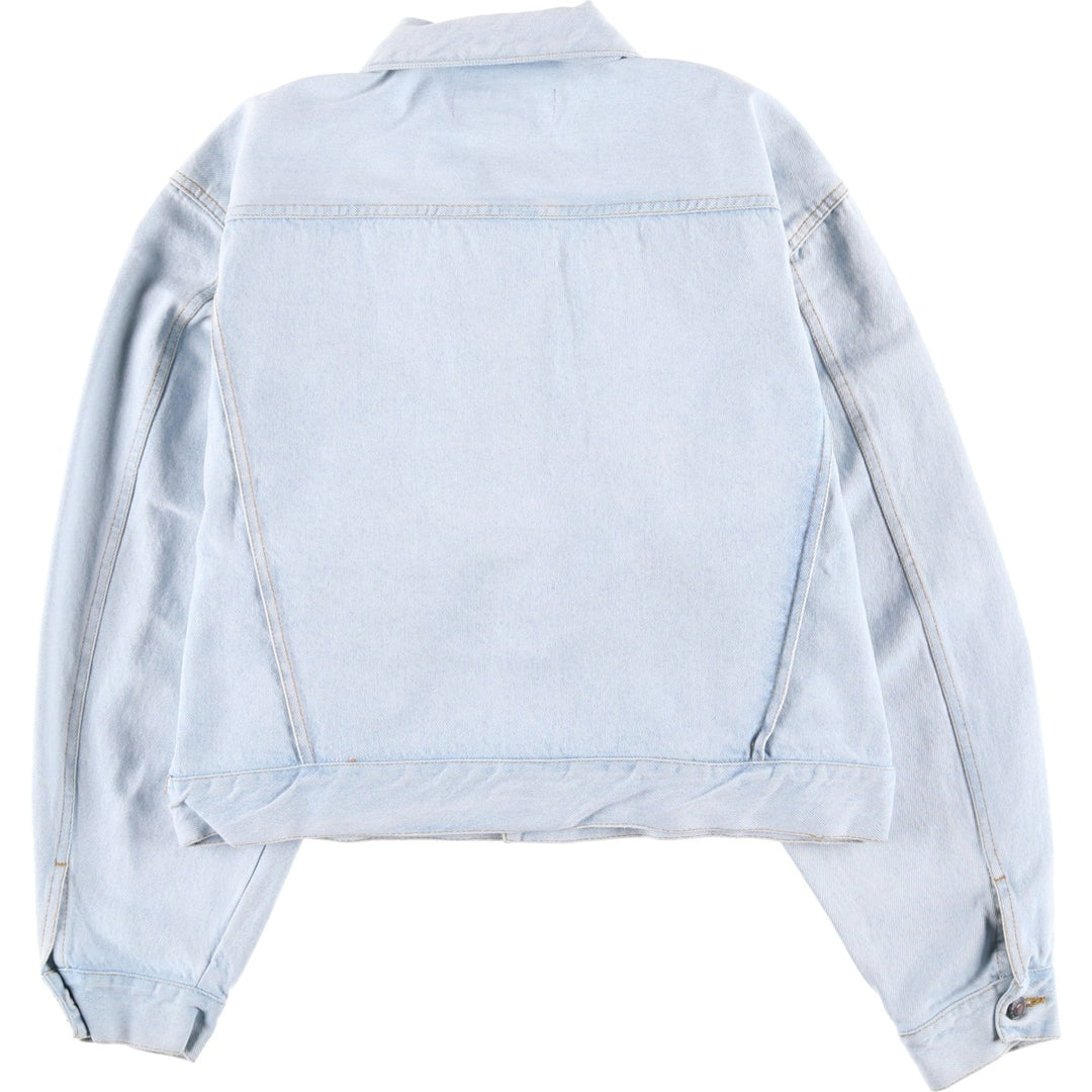 MERONA Denim Jacket, Men's Size L cotton Blue type light blue Vintage Second Hand