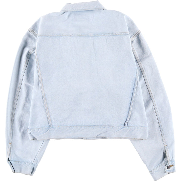 MERONA Denim Jacket, Men's Size L cotton Blue type light blue Vintage Second Hand