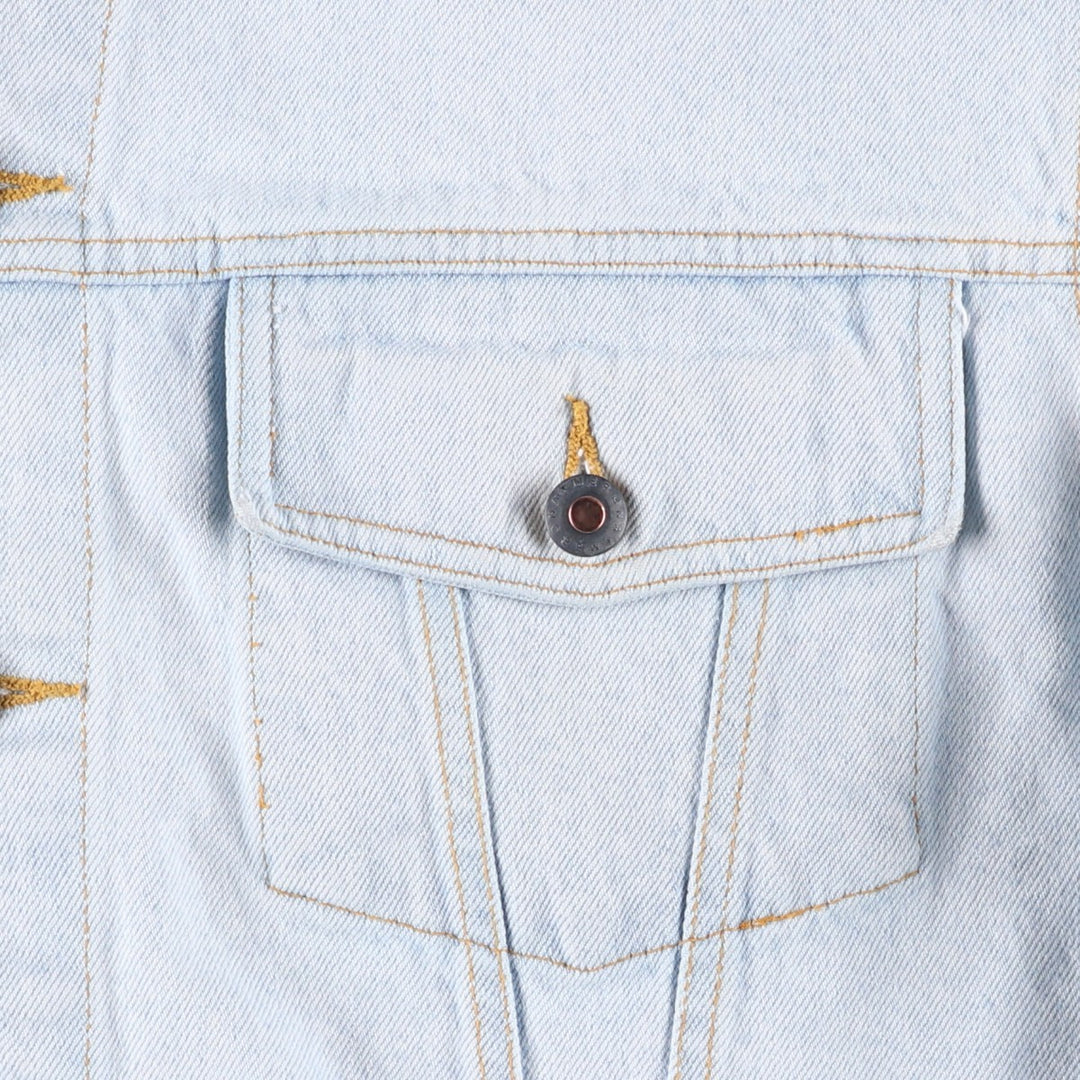 MERONA Denim Jacket, Men's Size L cotton Blue type light blue Vintage Second Hand