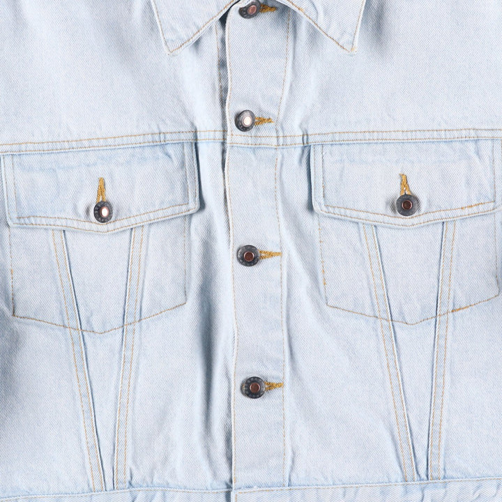 MERONA Denim Jacket, Men's Size L cotton Blue type light blue Vintage Second Hand