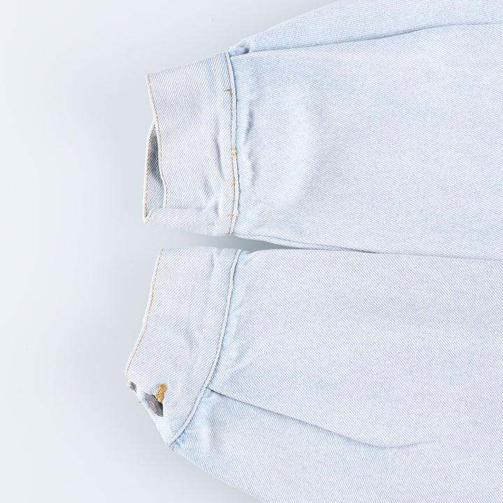 MERONA Denim Jacket, Men's Size L cotton Blue type light blue Vintage Second Hand