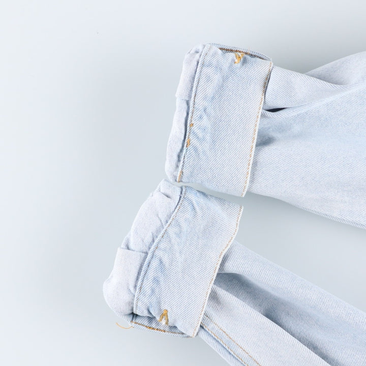 MERONA Denim Jacket, Men's Size L cotton Blue type light blue Vintage Second Hand