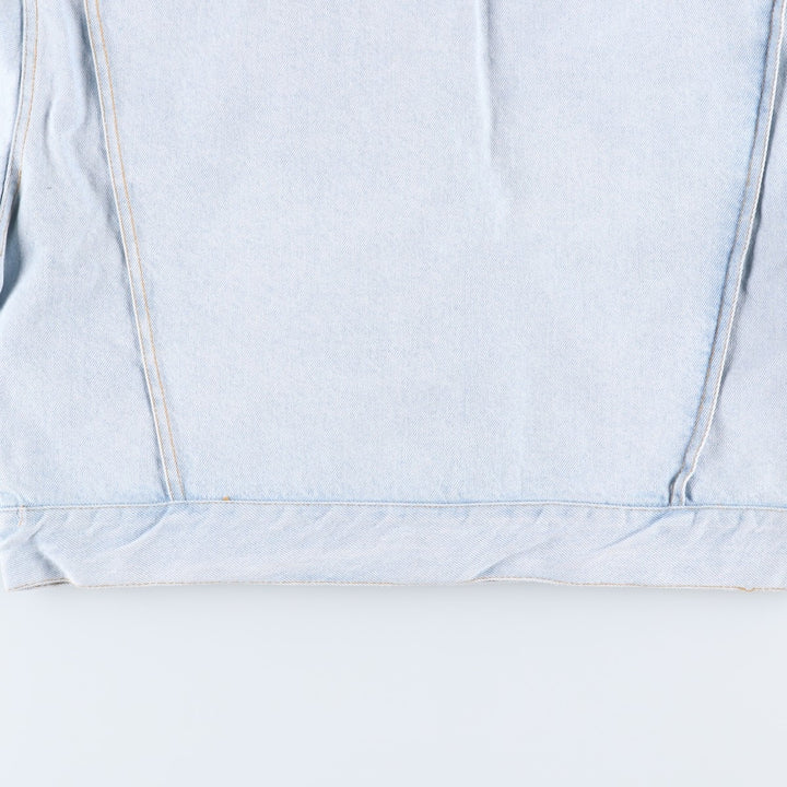 MERONA Denim Jacket, Men's Size L cotton Blue type light blue Vintage Second Hand