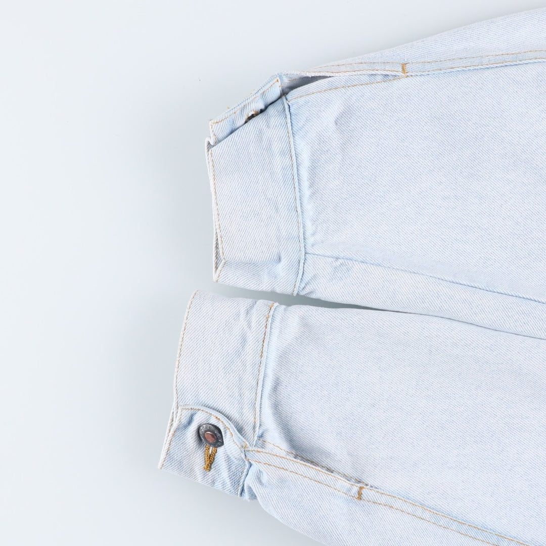 MERONA Denim Jacket, Men's Size L cotton Blue type light blue Vintage Second Hand
