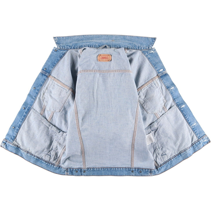 2000'S Levi's 70550-0459 Denim Jacket, Men's Size XL cotton blue type Vintage Second Hand