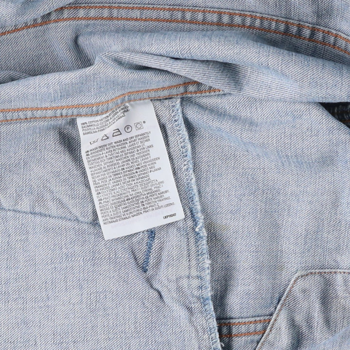 2000'S Levi's 70550-0459 Denim Jacket, Men's Size XL cotton blue type Vintage Second Hand