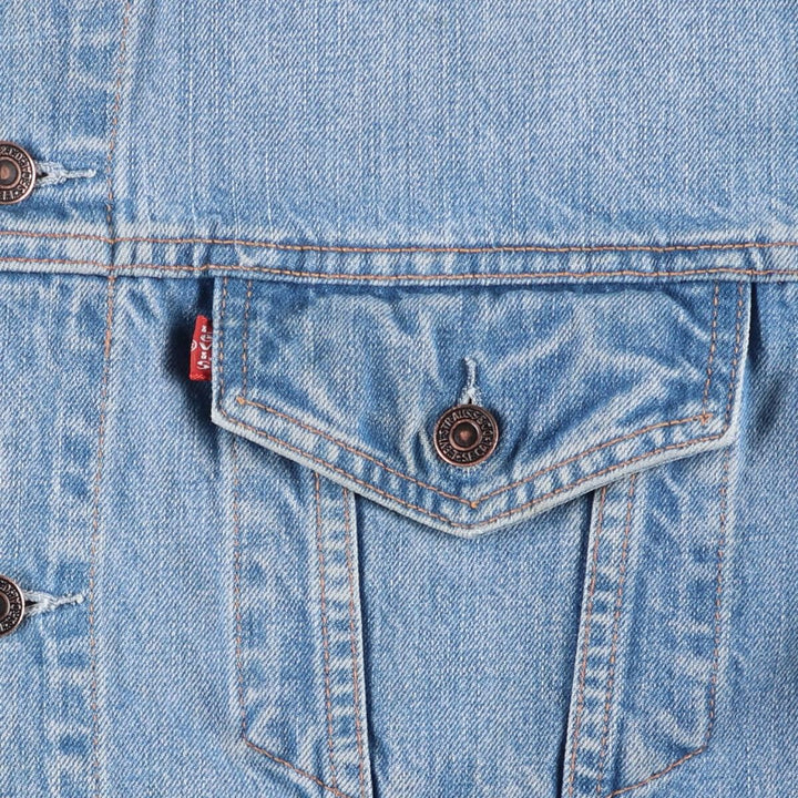 2000'S Levi's 70550-0459 Denim Jacket, Men's Size XL cotton blue type Vintage Second Hand