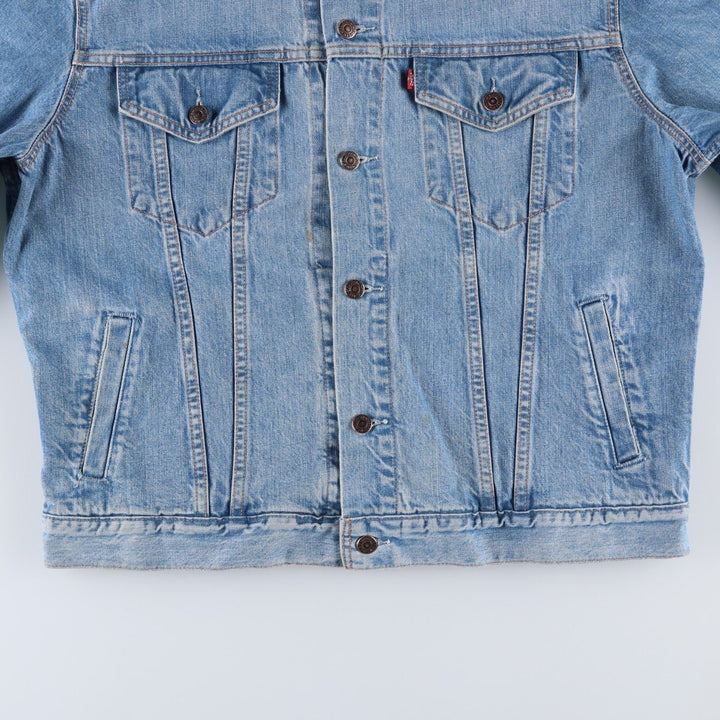 2000'S Levi's 70550-0459 Denim Jacket, Men's Size XL cotton blue type Vintage Second Hand