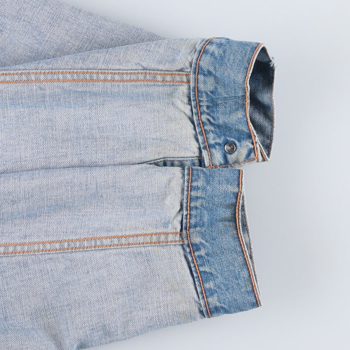 2000'S Levi's 70550-0459 Denim Jacket, Men's Size XL cotton blue type Vintage Second Hand