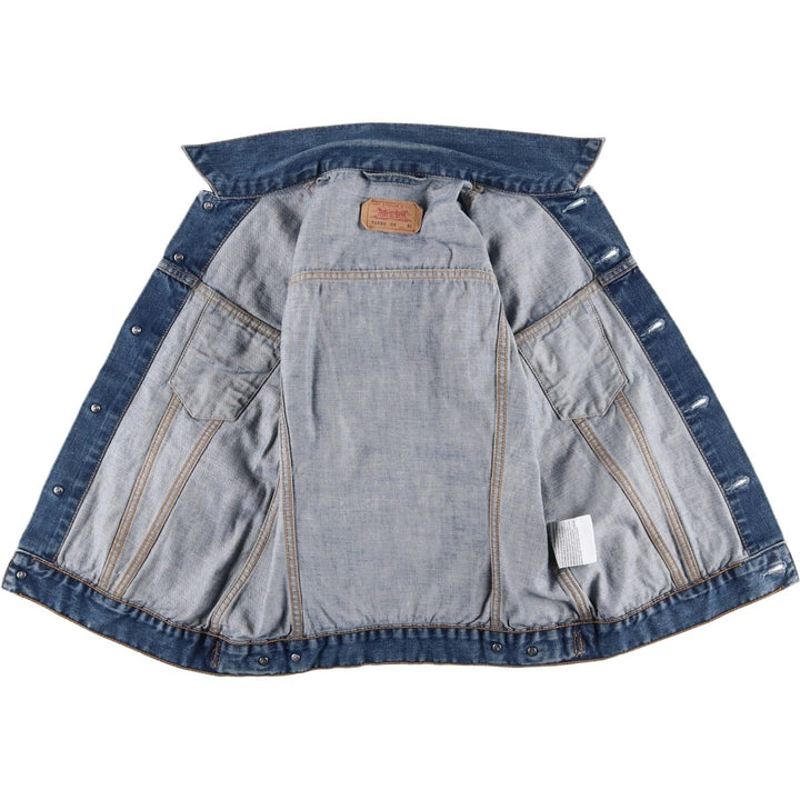 Levi's 70590-0416 Euro Model Denim Jacket, Men's Size Medium cotton blue type Vintage Second Hand