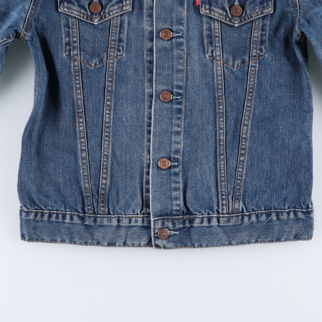 Levi's 70590-0416 Euro Model Denim Jacket, Men's Size Medium cotton blue type Vintage Second Hand