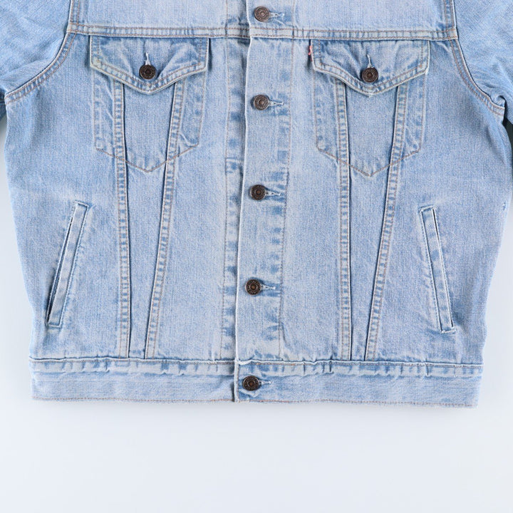 2000'S Levi's 70550-0459 denim jacket, men's size M cotton Blue type light blue Vintage Second Hand