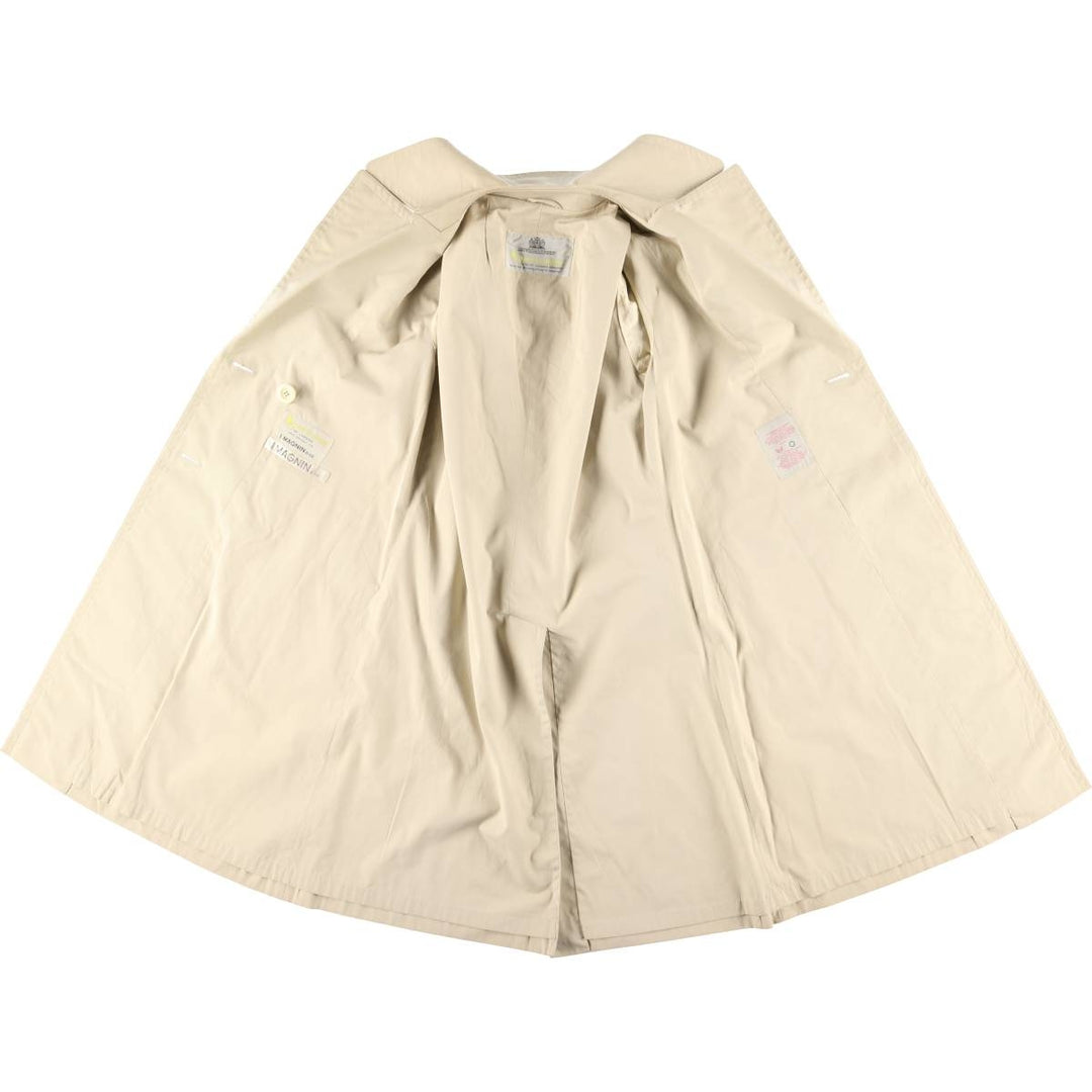 Aquascutum trench coat, made in Canada, women's size S cotton Beige type Vintage Second Hand