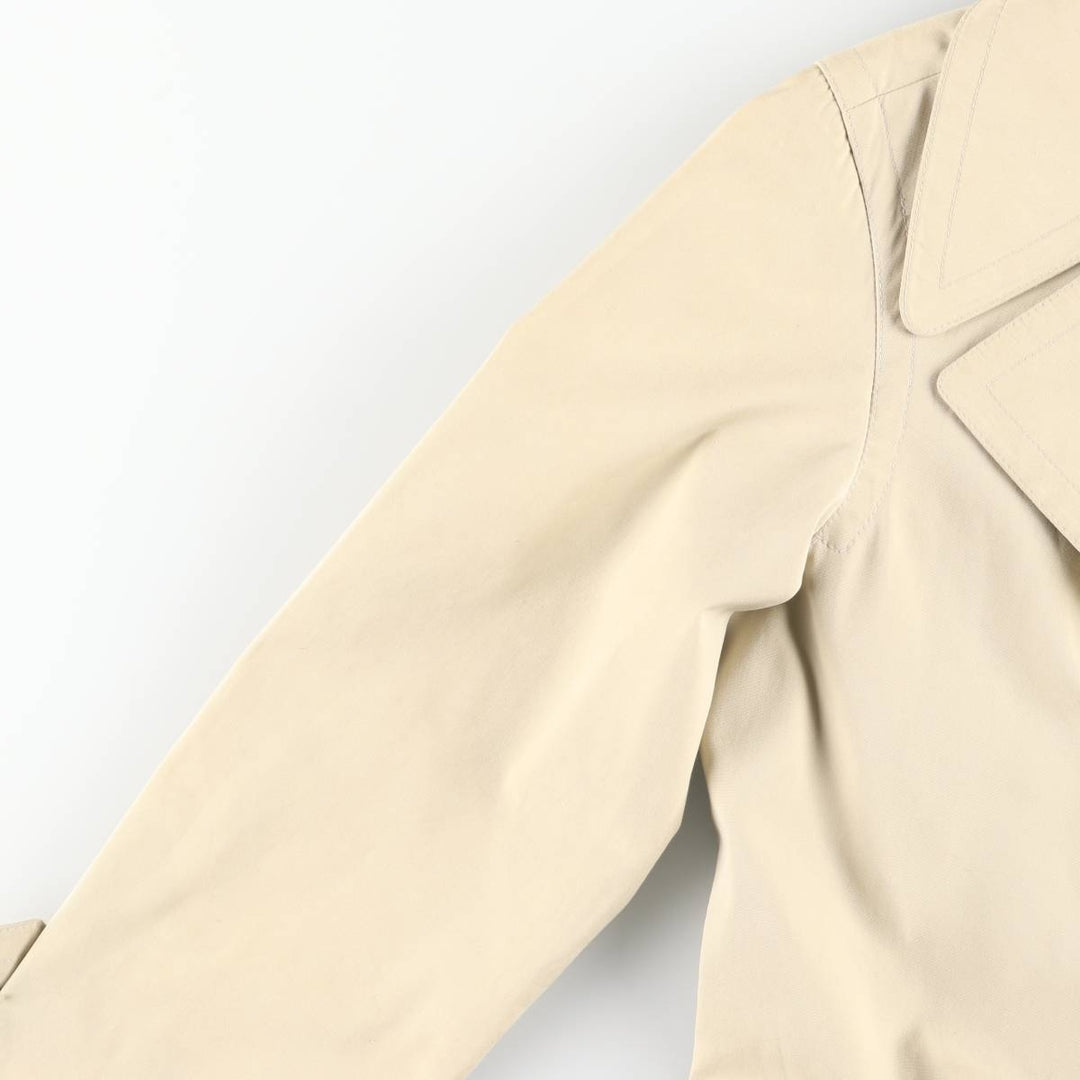 Aquascutum trench coat, made in Canada, women's size S cotton Beige type Vintage Second Hand