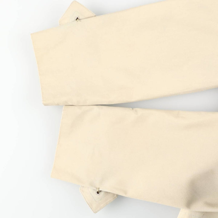Aquascutum trench coat, made in Canada, women's size S cotton Beige type Vintage Second Hand