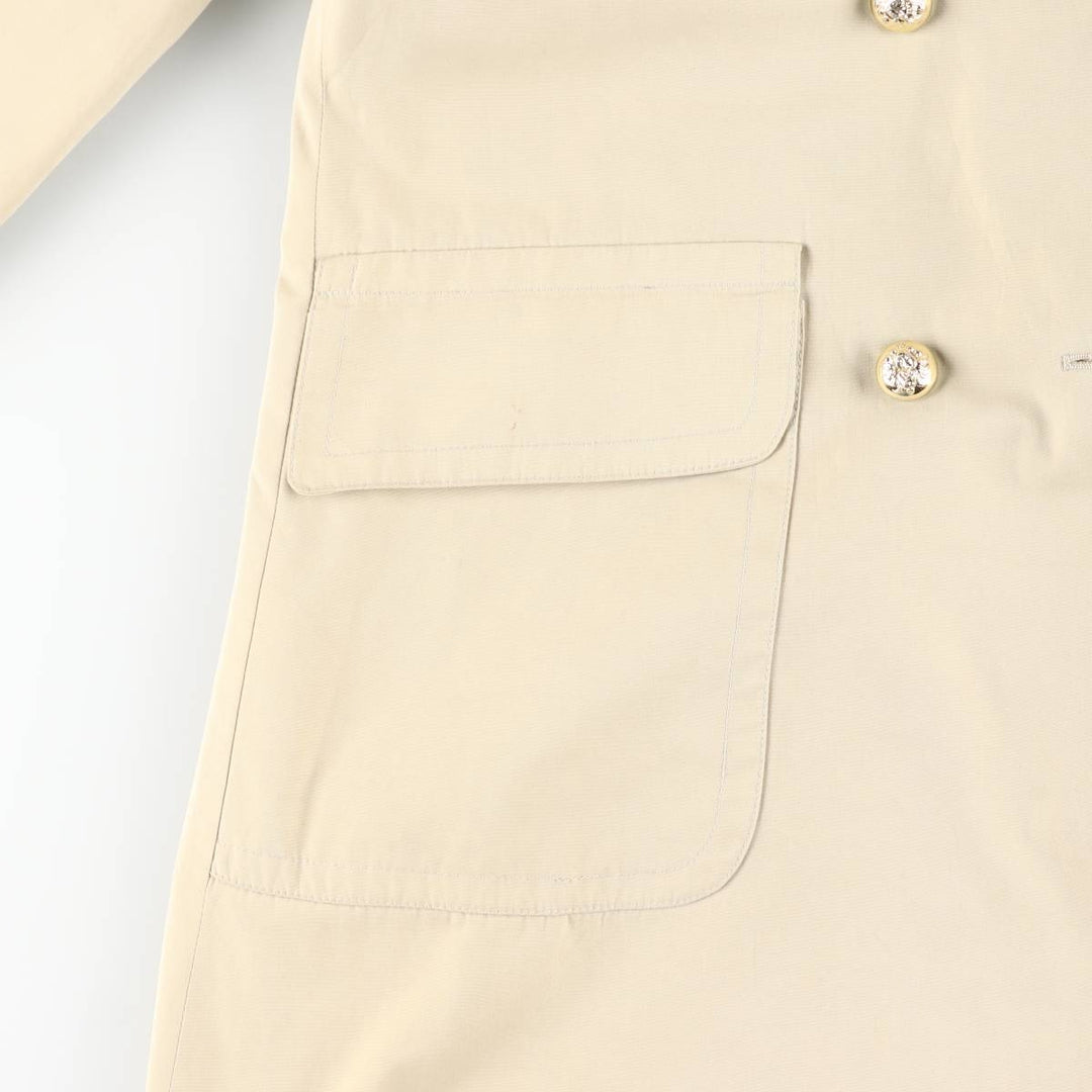 Aquascutum trench coat, made in Canada, women's size S cotton Beige type Vintage Second Hand