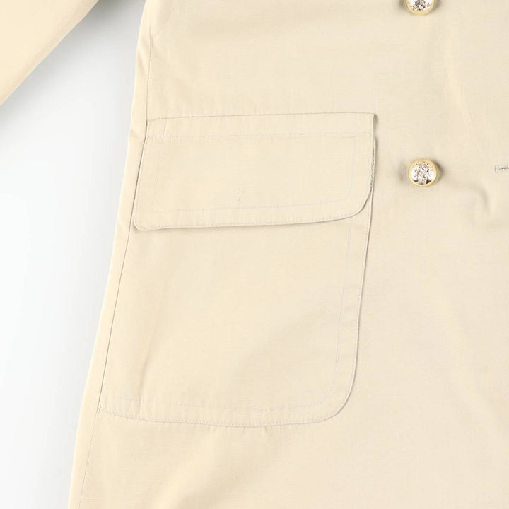 Aquascutum trench coat, made in Canada, women's size S cotton Beige type Vintage Second Hand