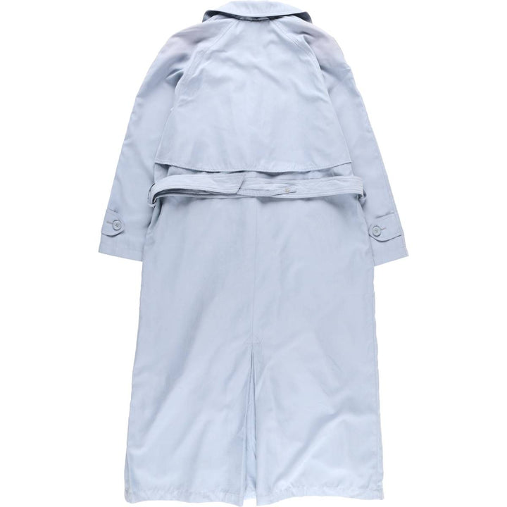 London Fog trench coat, women's size L unclear Blue type light blue Vintage Second Hand